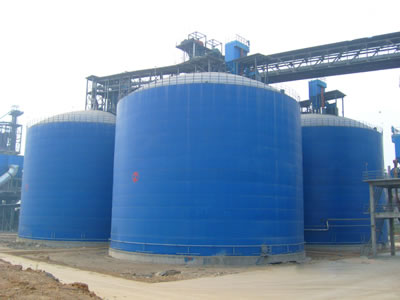 民丰水泥钢板库改造