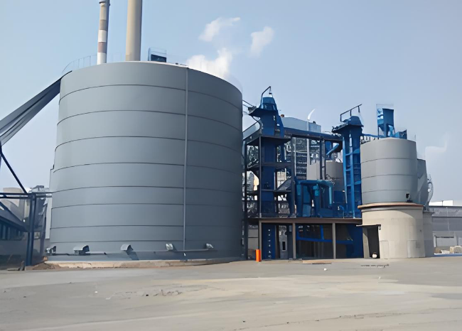 民丰1万吨钢板仓