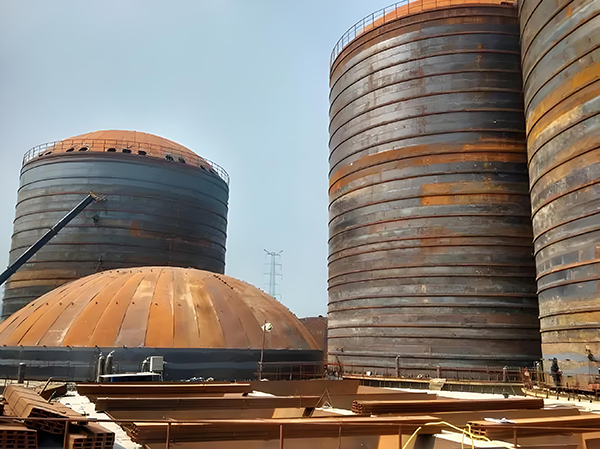 民丰焦粉钢板仓